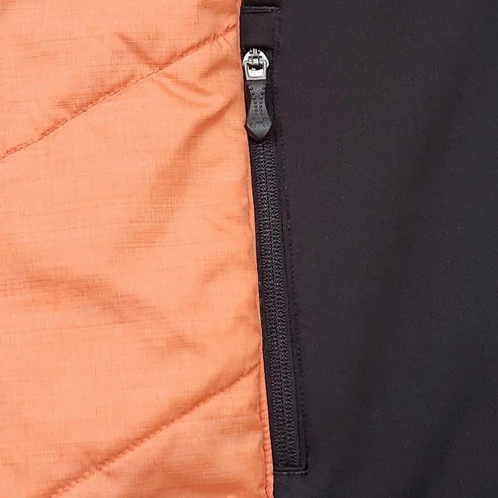 Under Armour Storm ColdGear Vest Mens XL Infrared Golf Insulated Orange Full Zip